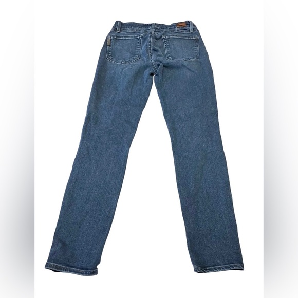 Paige Jeans Size 27 Skinny Leg Blue Denim Made In USA - Picture 4 of 5